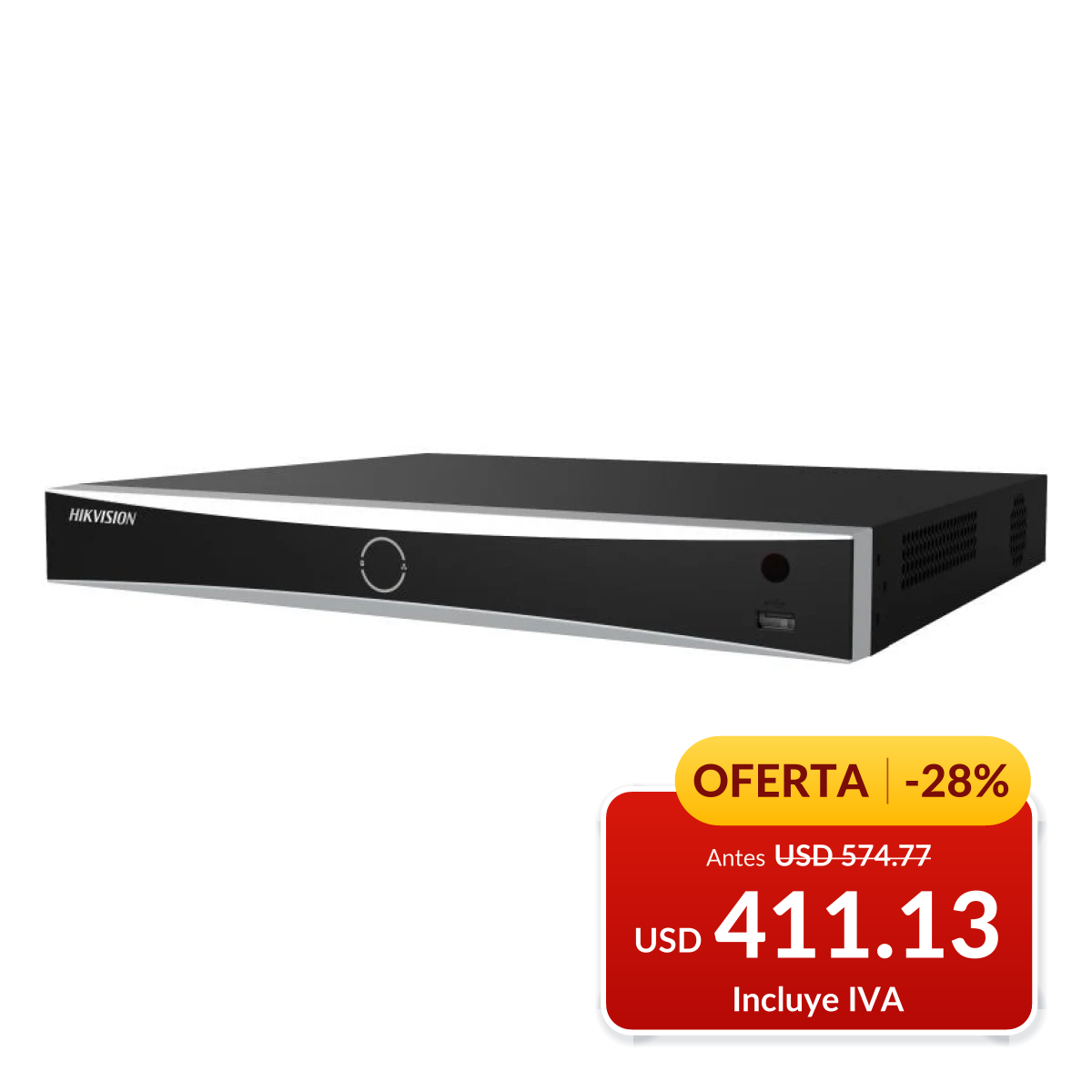 NVR AcuSense PoE de 16 canales en oferta