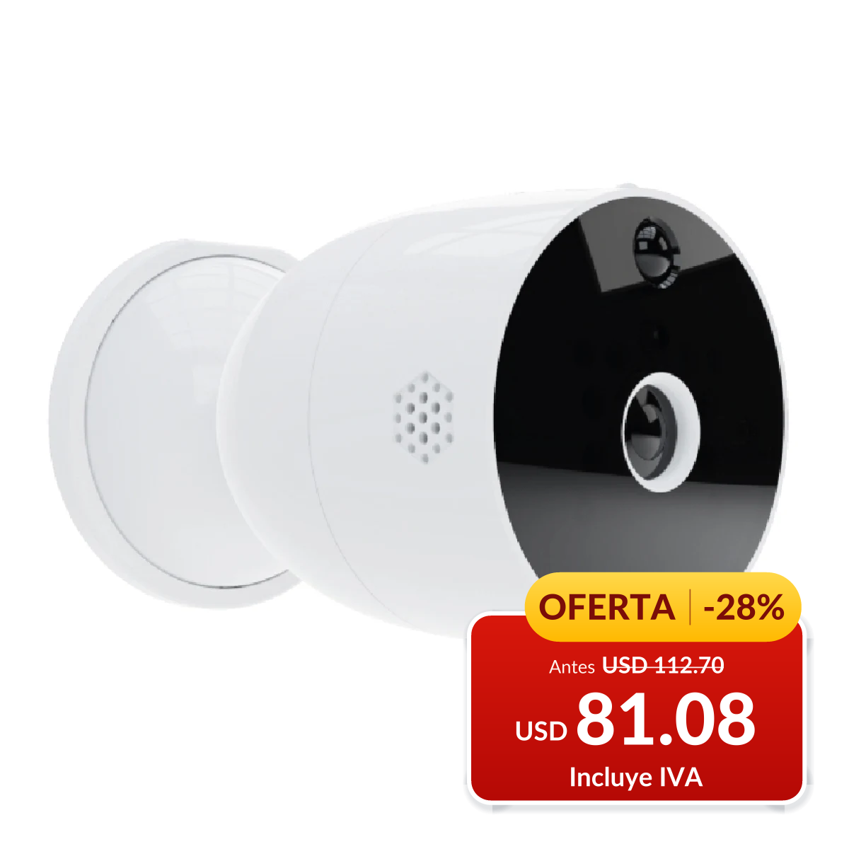 Cámara Wi-Fi Nexxt NHC-0630 2K sin cables en oferta