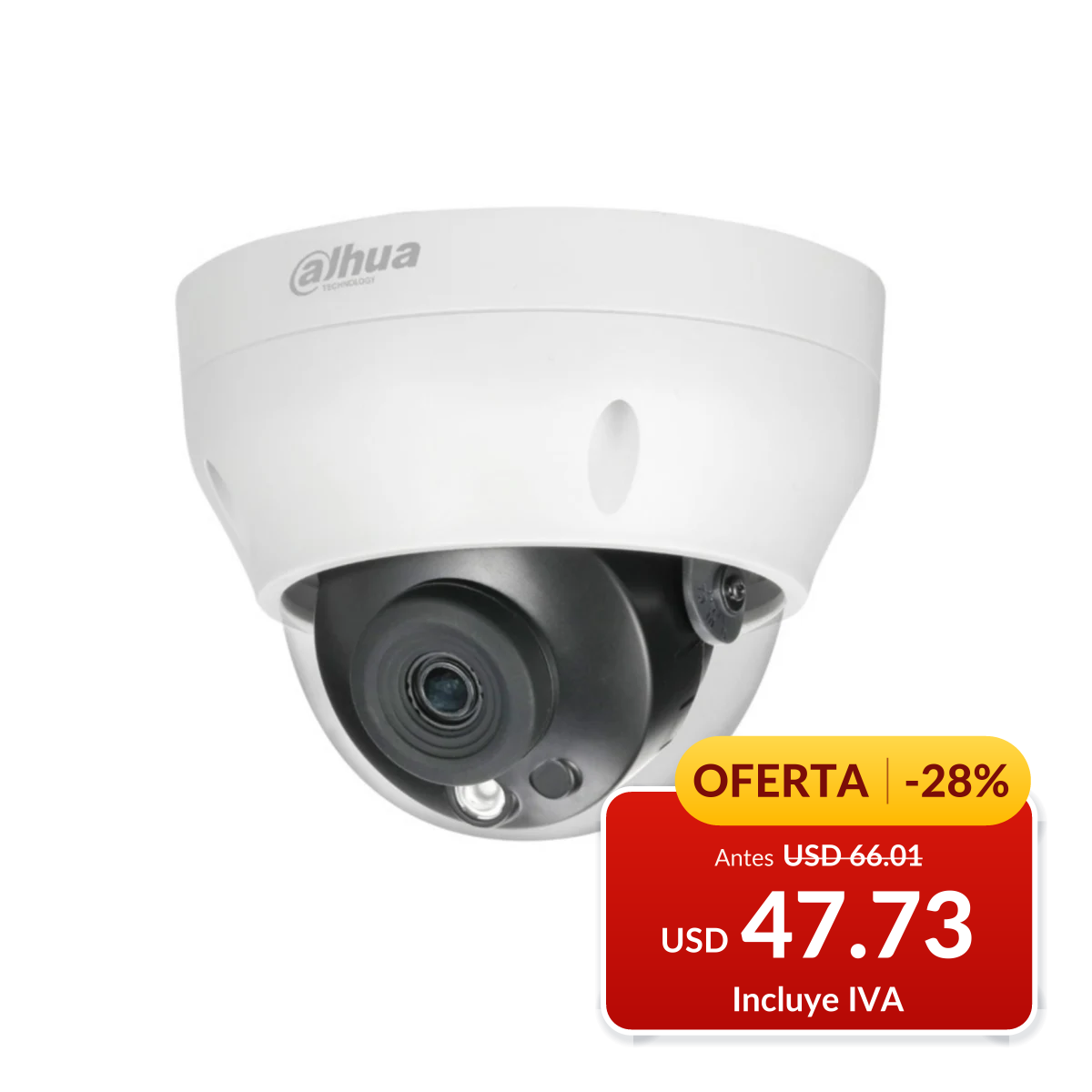 Cámara IP DOMO 2MP en oferta