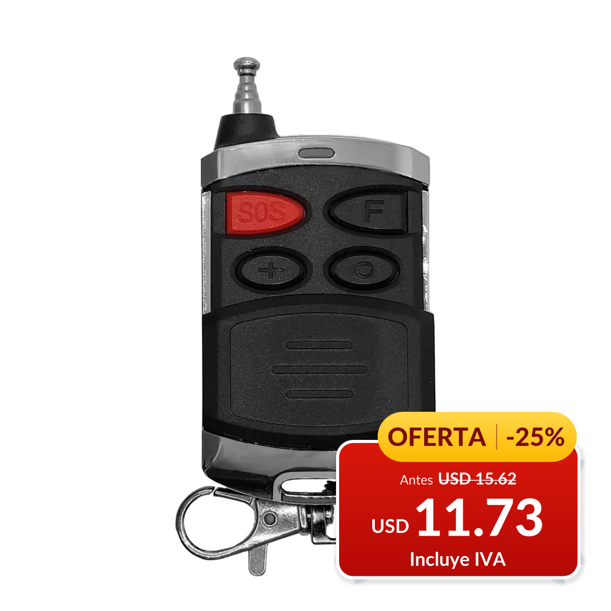 Control inalámbrico Hagroy de 4 teclas, alcance 500 m en oferta