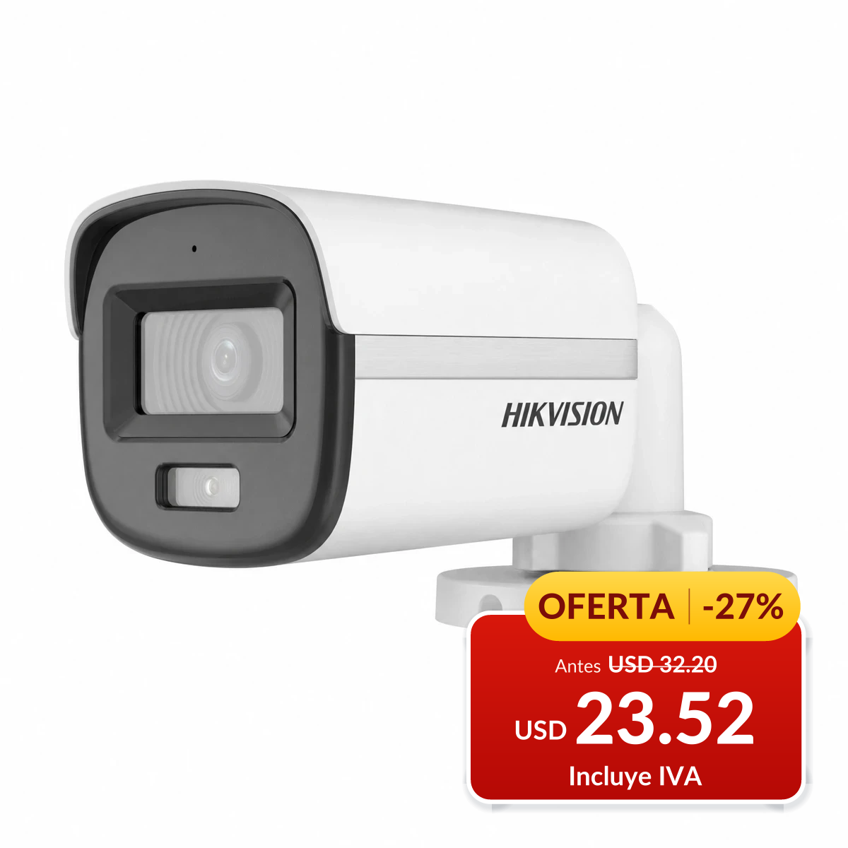 Cámara Hikvision DS-2CE10DF0T-LPFS en oferta