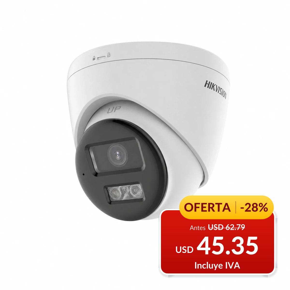 Cámara Hikvision DS-2CE78K0T-LXTS en oferta